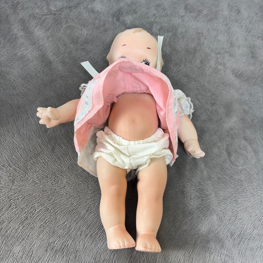 Vintage Unmarked Bisque Porcelain Doll Moveable Head Limbs Jesco? 10" Not Kewpie - Picture 5 of 7
